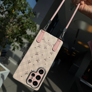 قاب pink ribbon بنددار سامسونگ