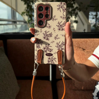 قاب caramel flower بنددار سامسونگ